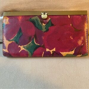 Patricia Nash Floral Leather Wallet